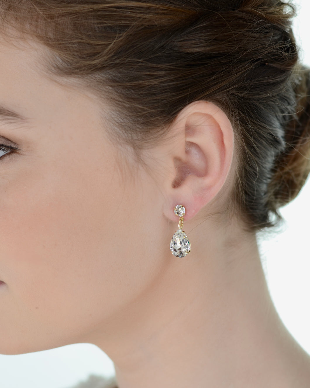 Rosemary Gold bridal earrings — alternate view 6