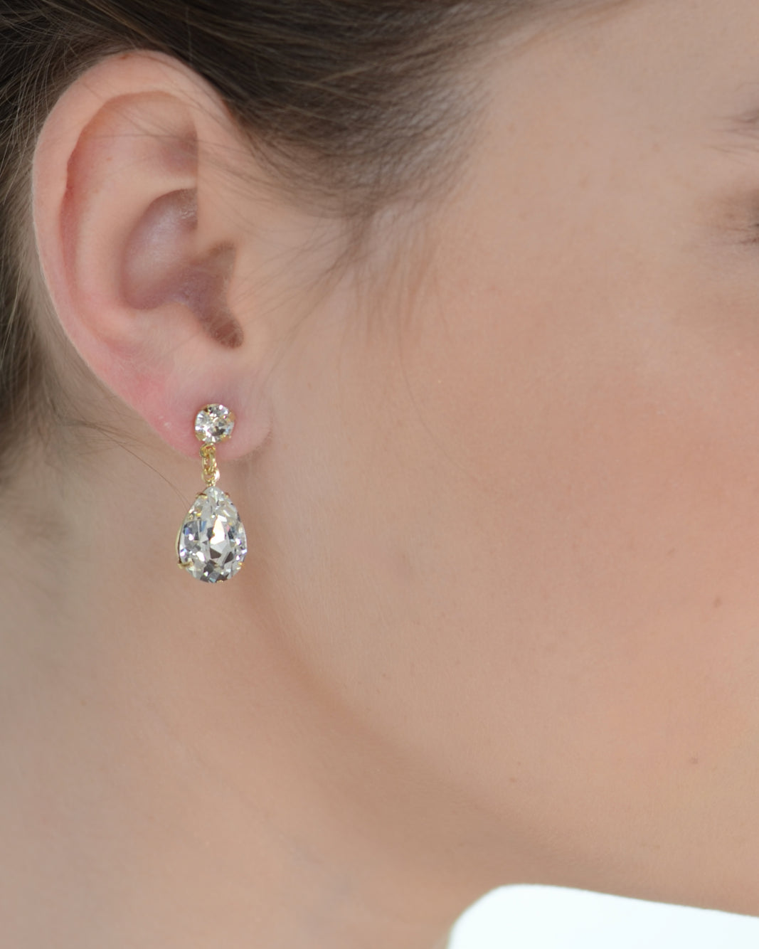 Rosemary Gold bridal earrings — alternate view 2
