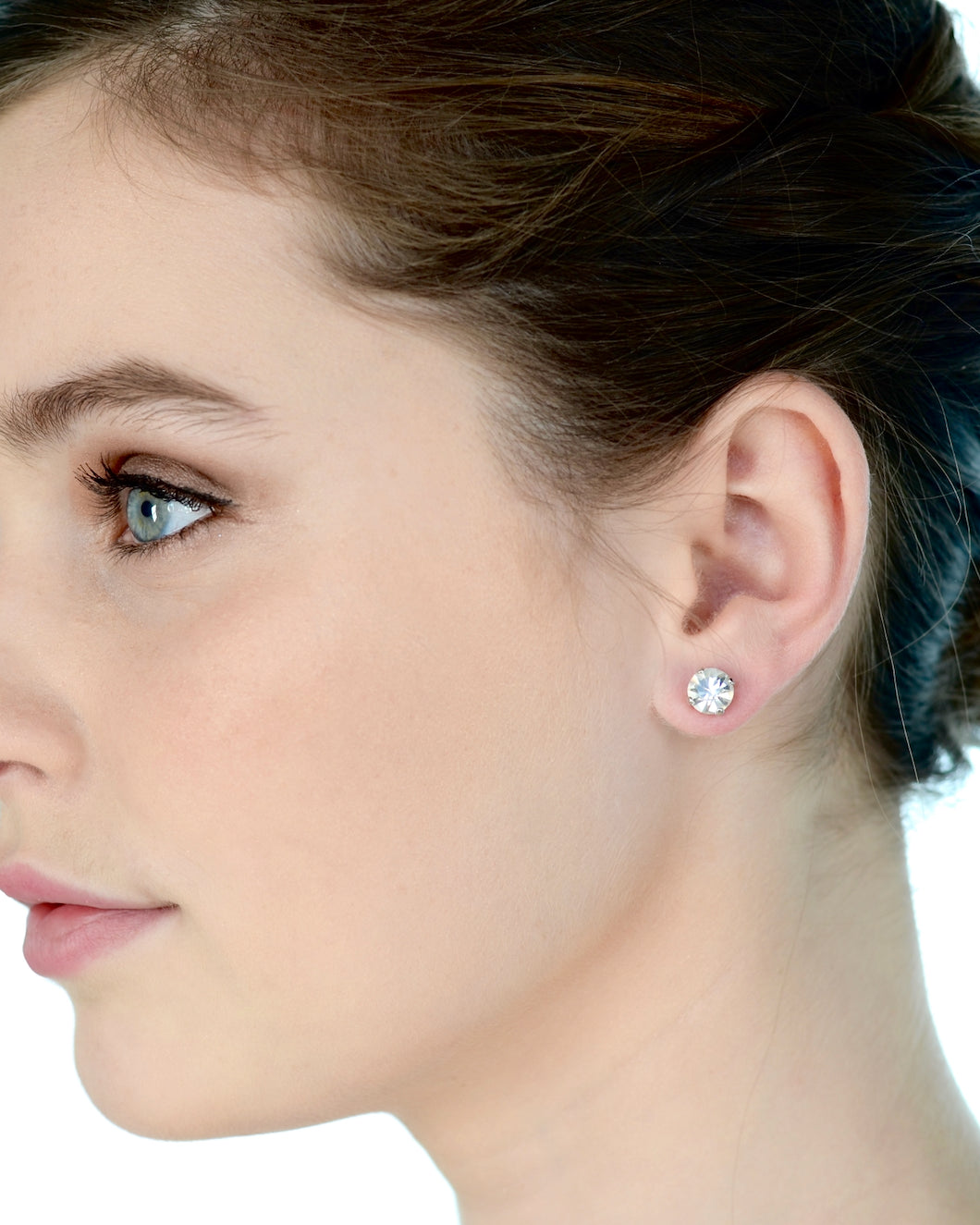 Layla Silver bridal earrings — alternate view 6