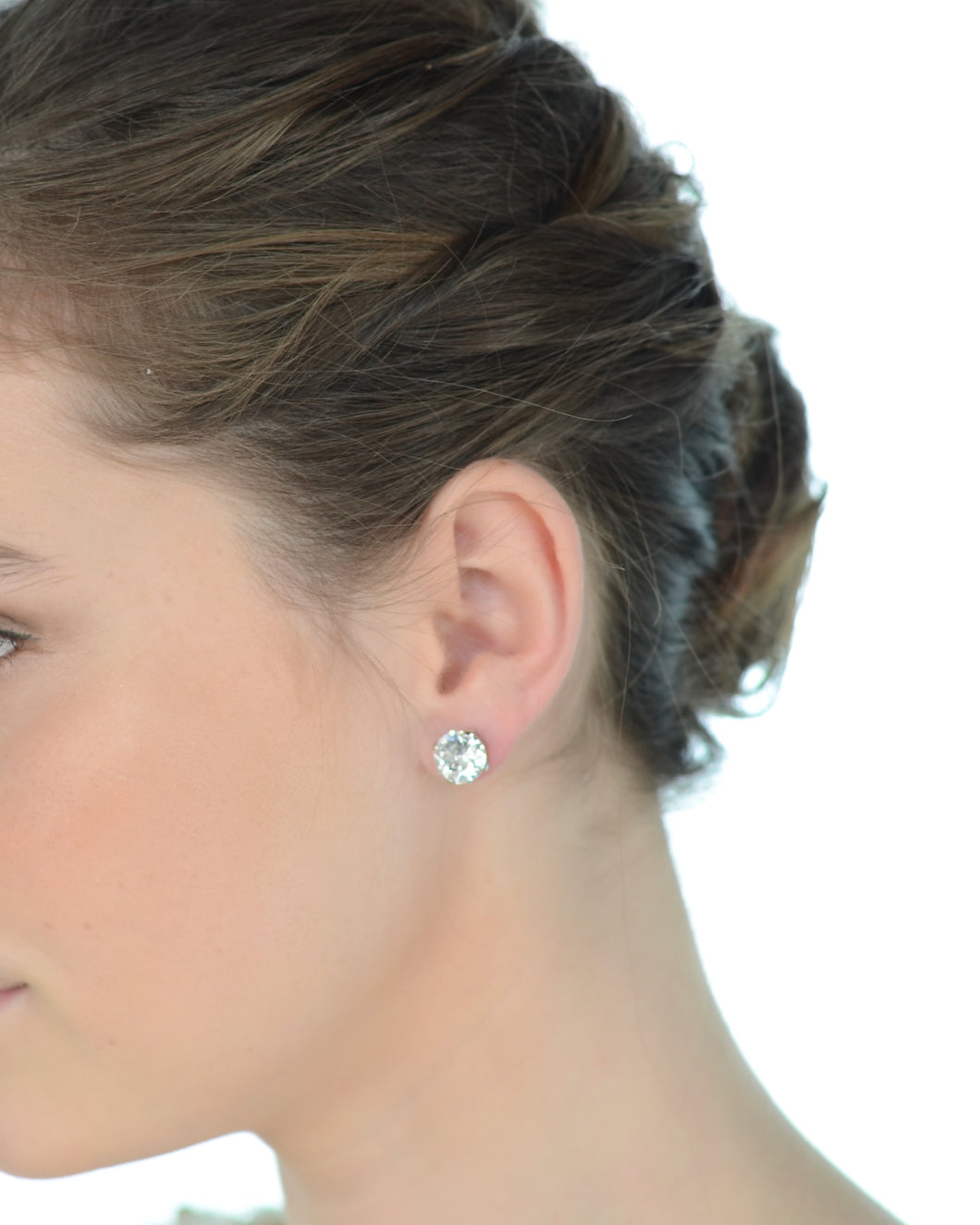 Lucia bridal earrings — alternate view 3