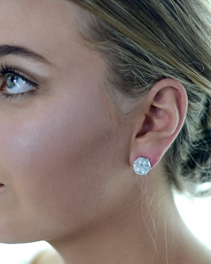 Kate bridal earrings — alternate view 2