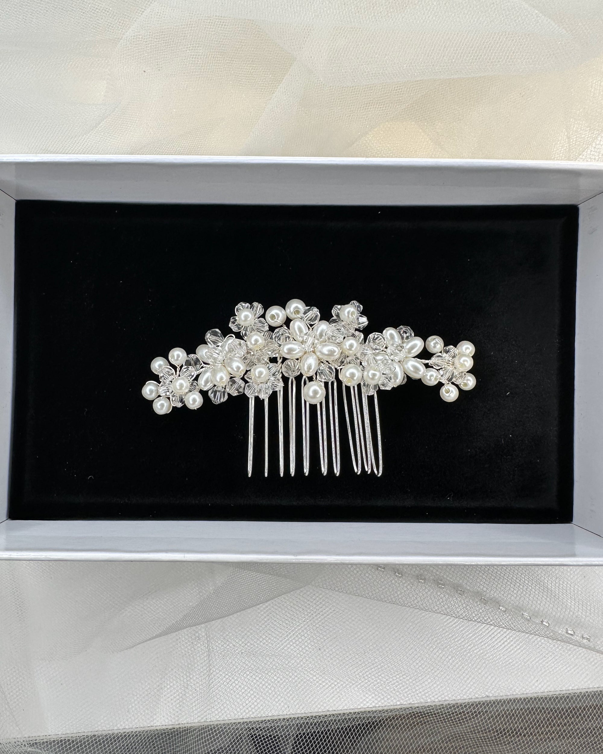Gwyneth Comb in silver — alternate view 4