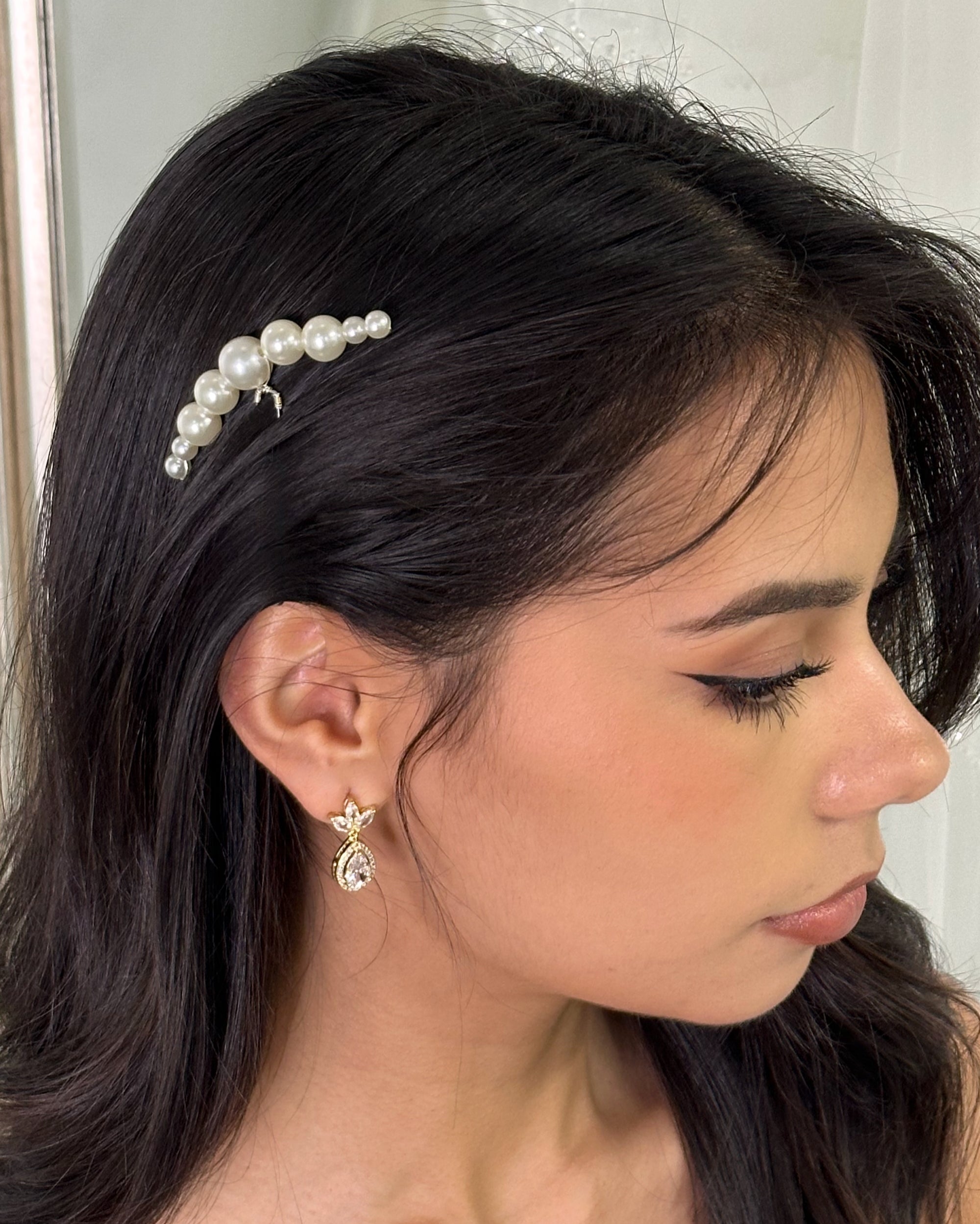 May Hairpin in silver by Windsor Bridal Jewellery