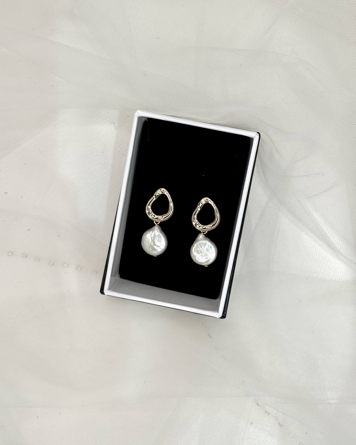 Ariadne Bridal Earrings in gold by Windsor Bridal Jewellery