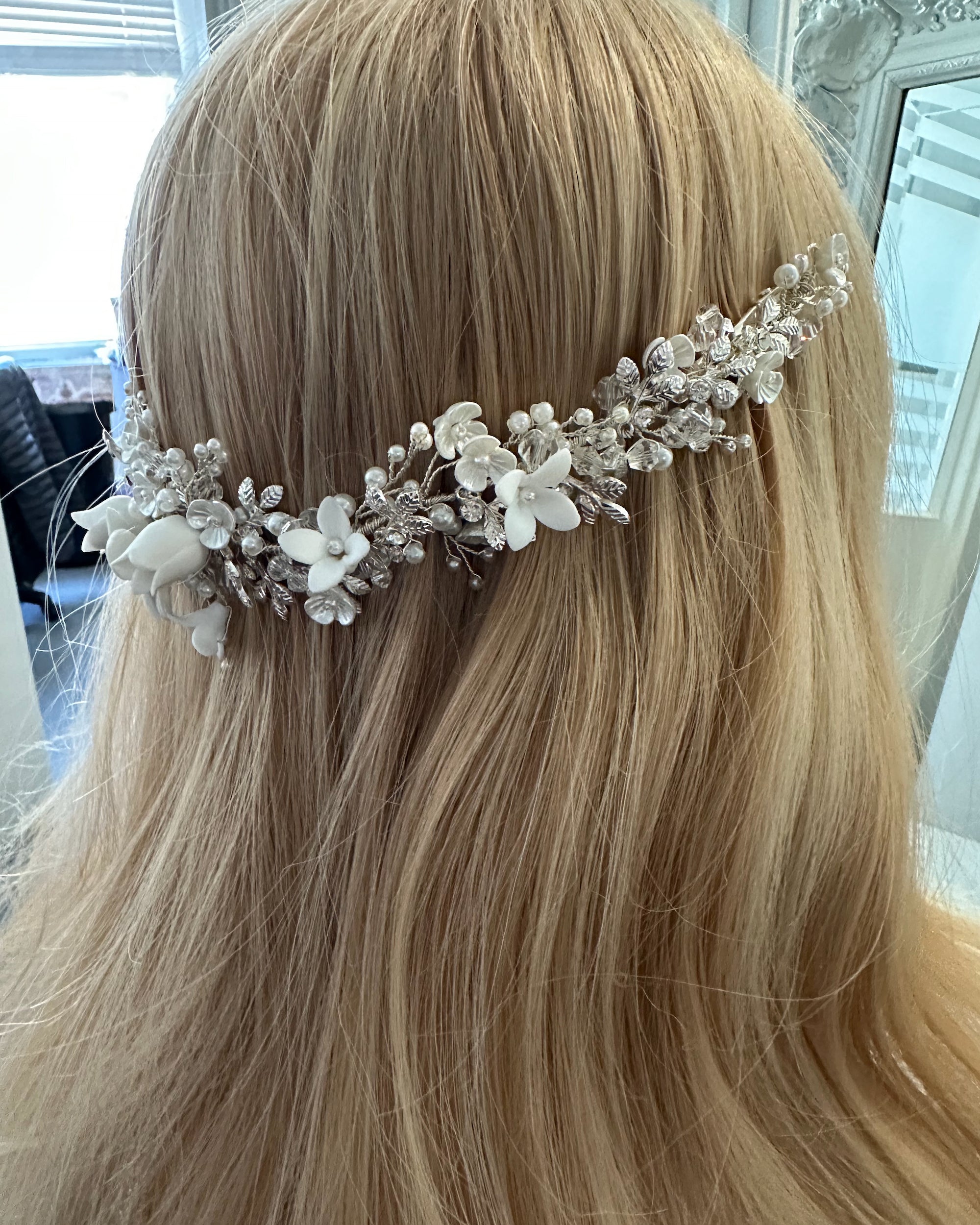 Rhiannon silver hair vine — alternate view 2
