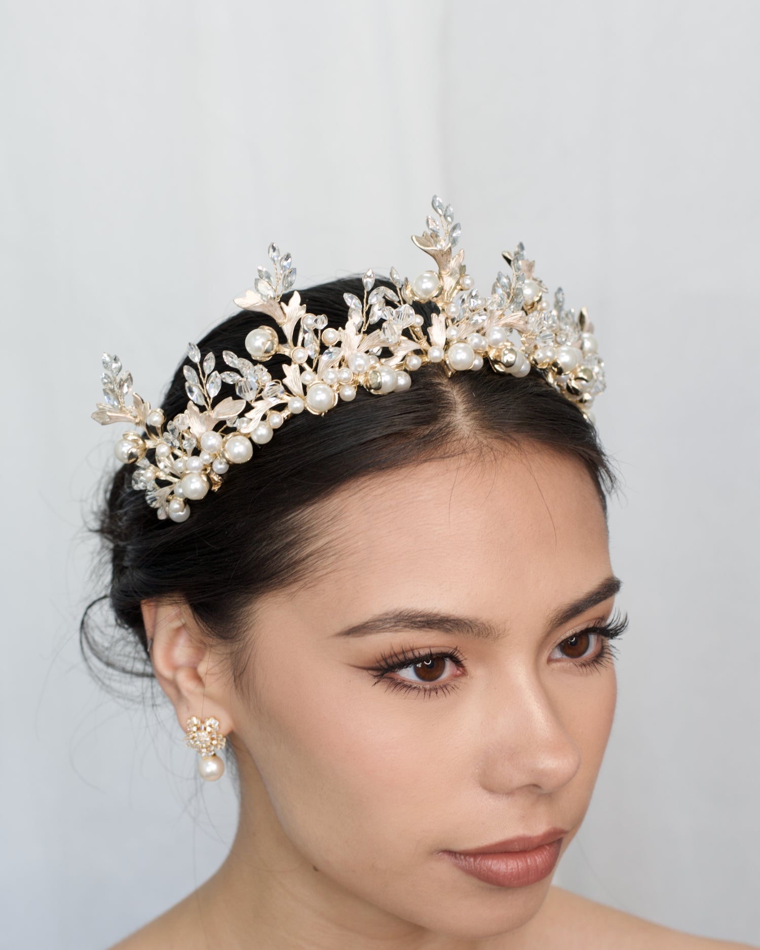 Vienna Gold bridal crown by Windsor Bridal Jewellery