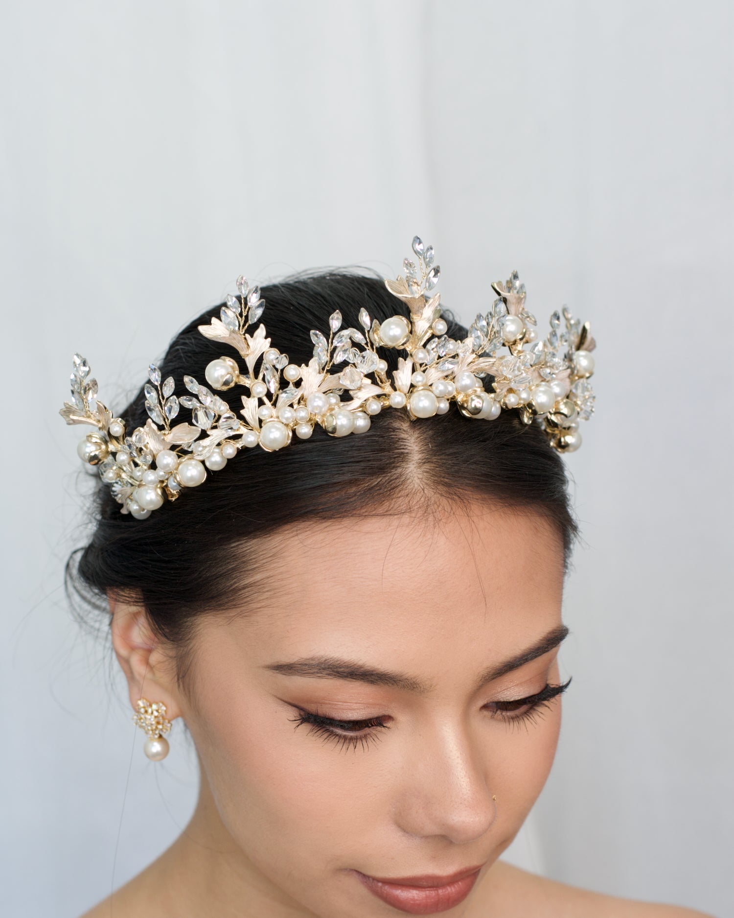 Vienna Gold bridal crown — alternate view 7