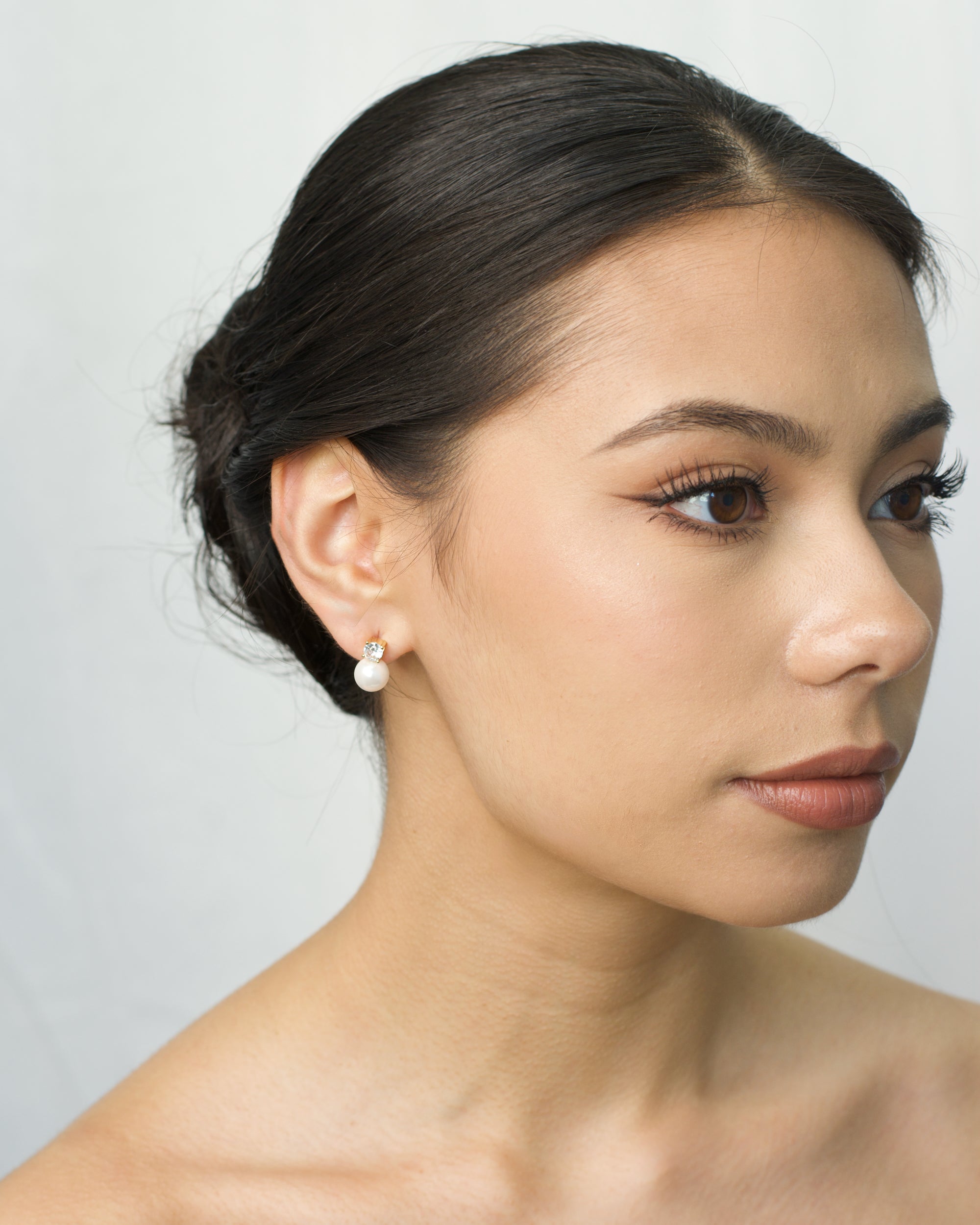 Annie Silver earrings by Windsor Bridal Jewellery