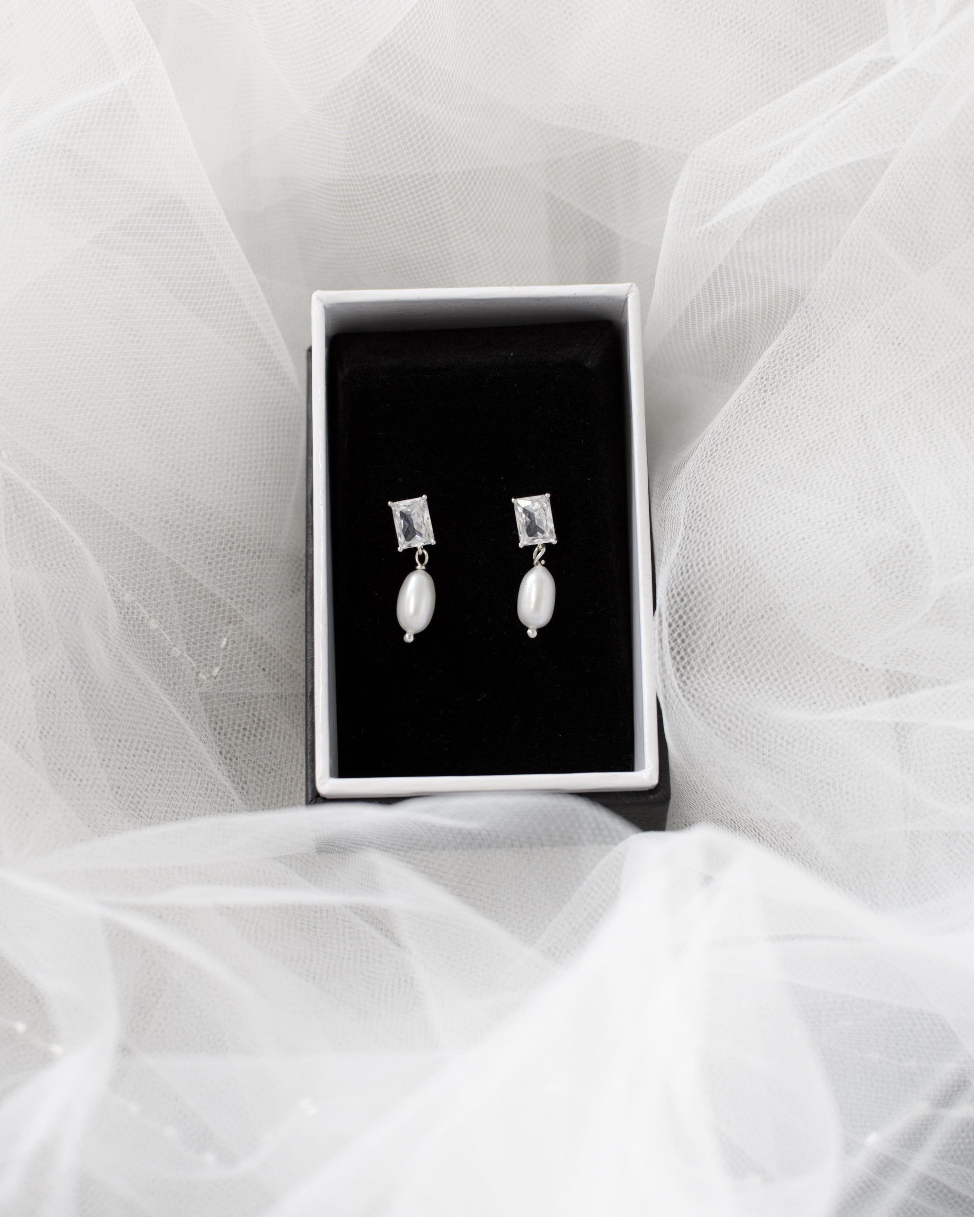 Harriet Gold Bridal Earrings — alternate view 4