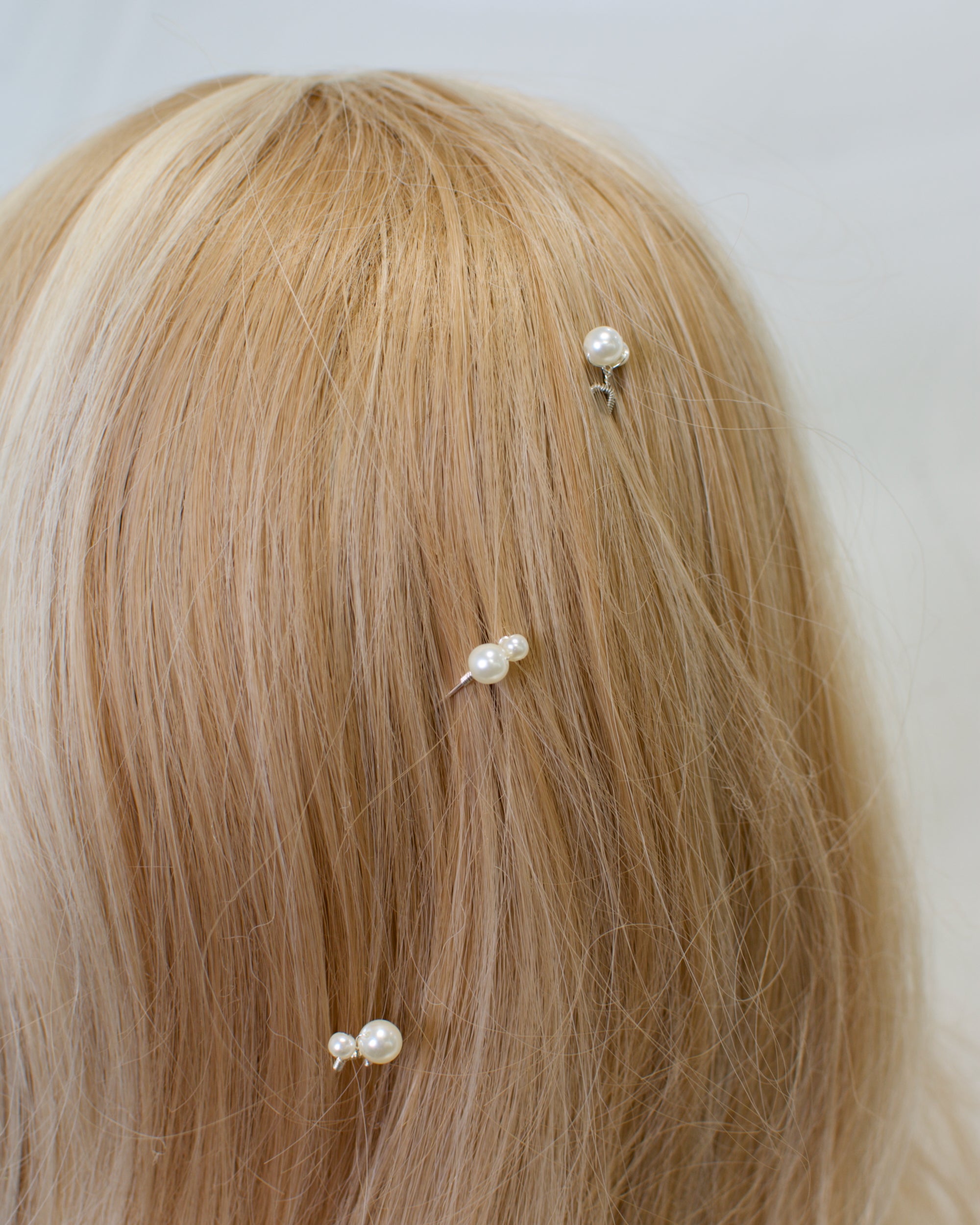 Nia Hairpin in silver — alternate view 4