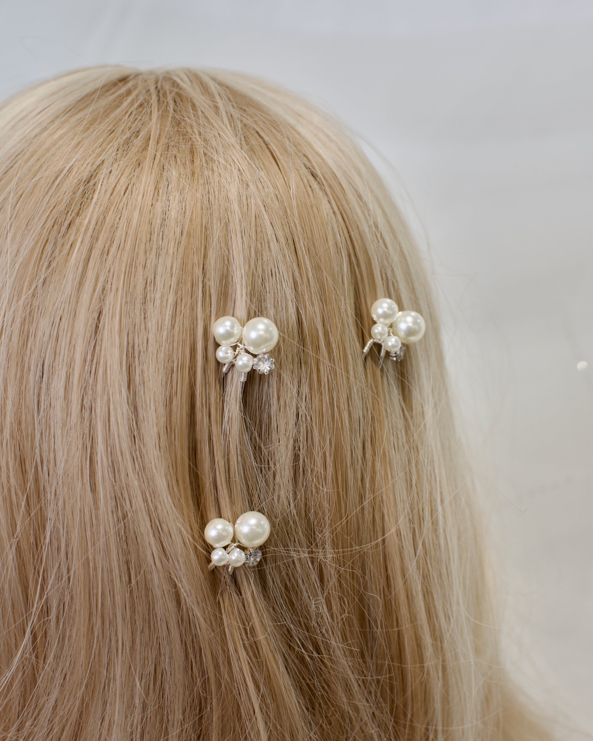 Lou Hairpins in silver — alternate view 6