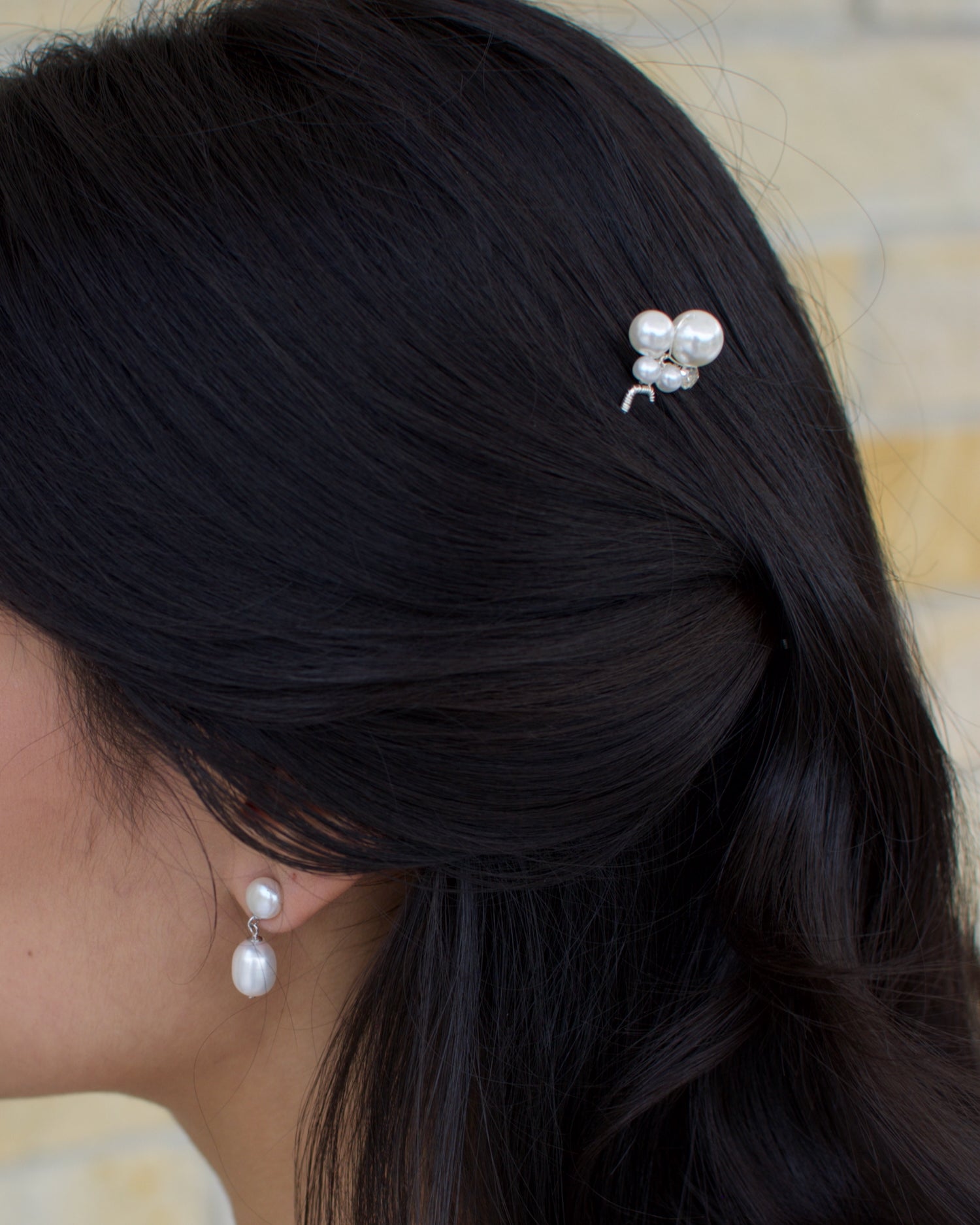 Lou Hairpins in silver — alternate view 3