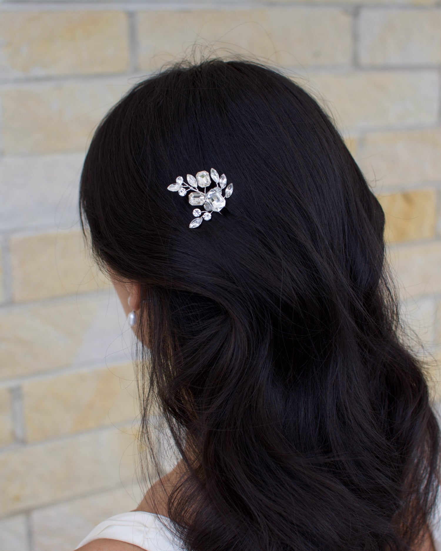 Kay Hairpin in silver by Windsor Bridal Jewellery