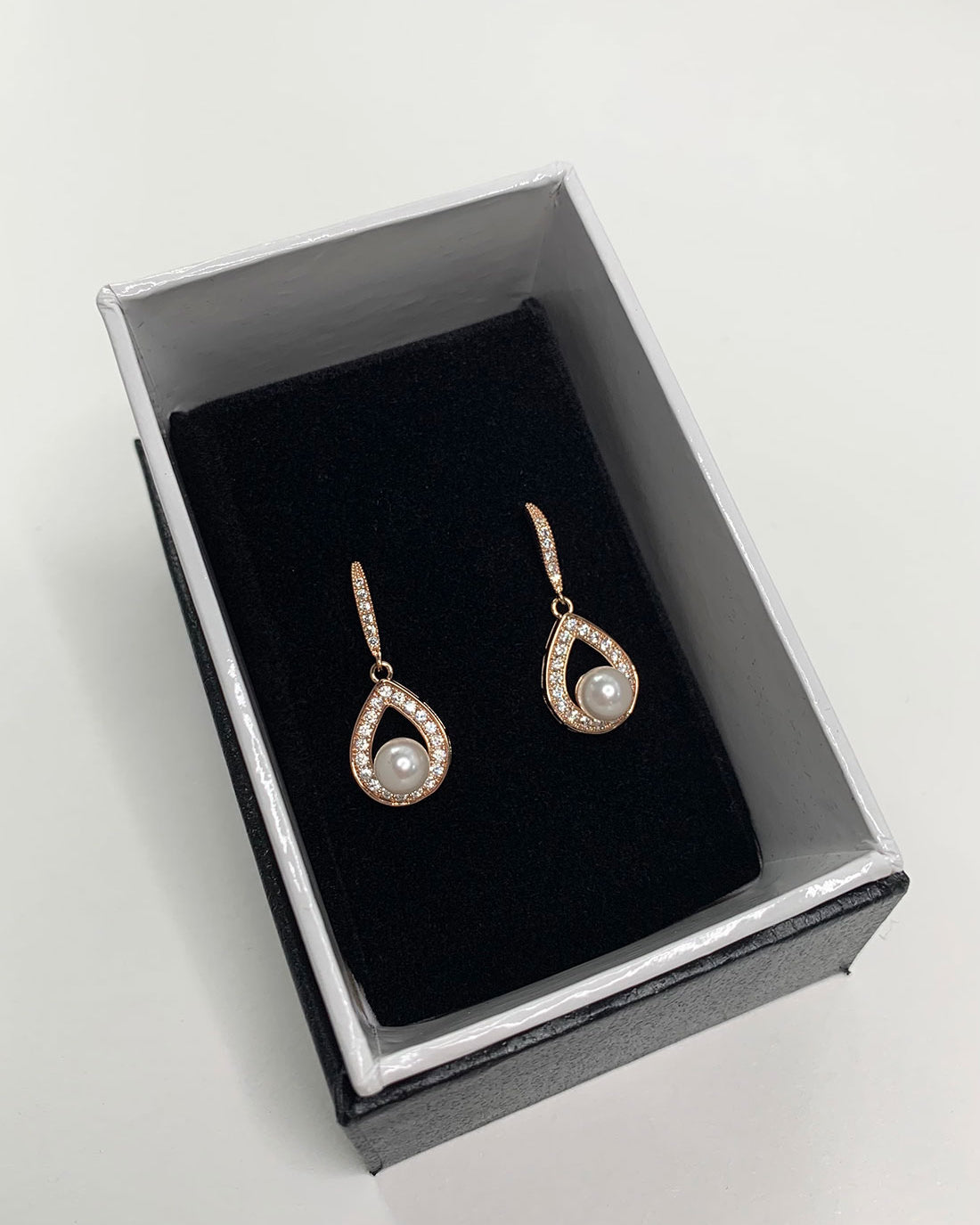 Lucy Rose Gold bridal earrings — alternate view 3