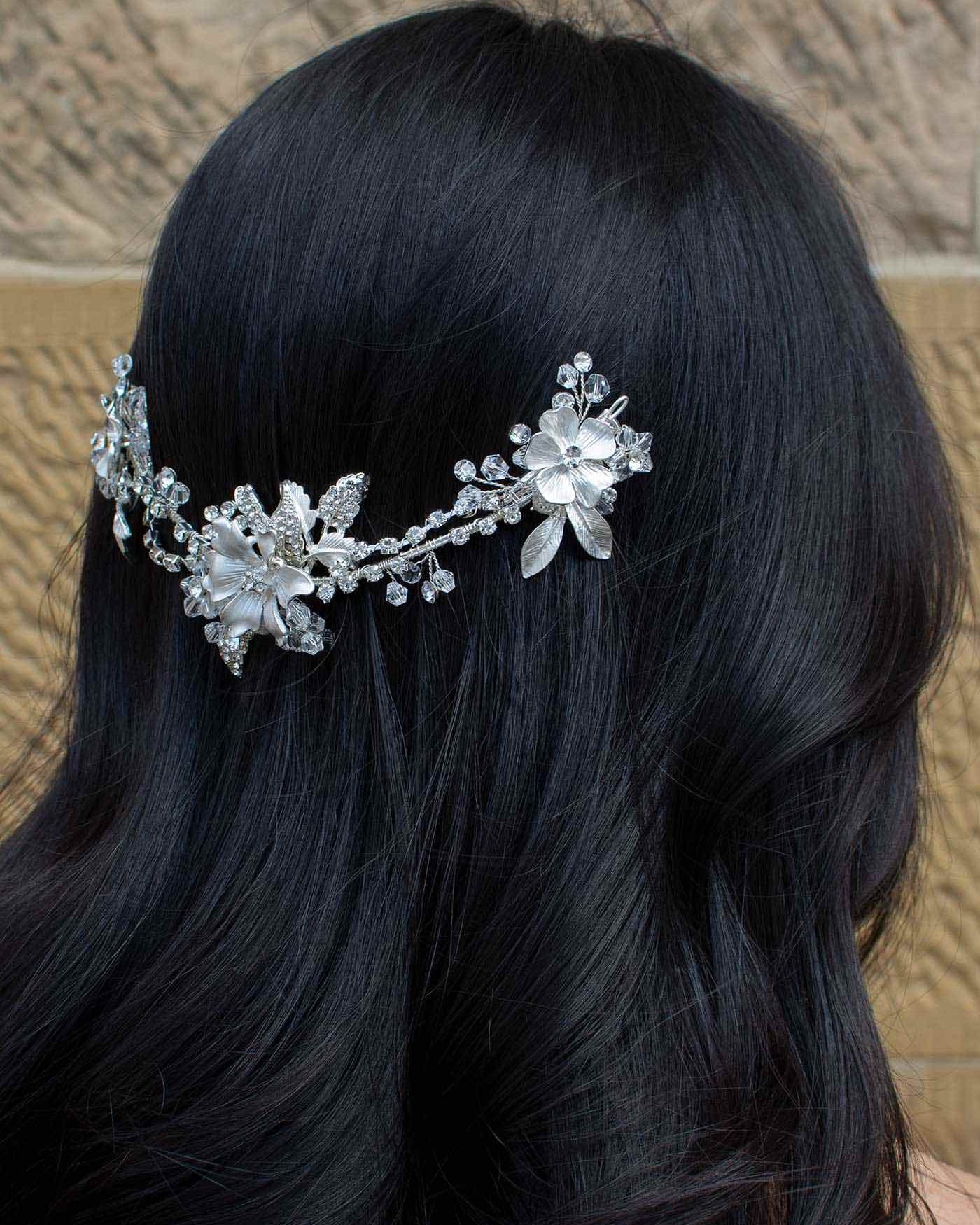 Astor Vine in Silver — alternate view 3