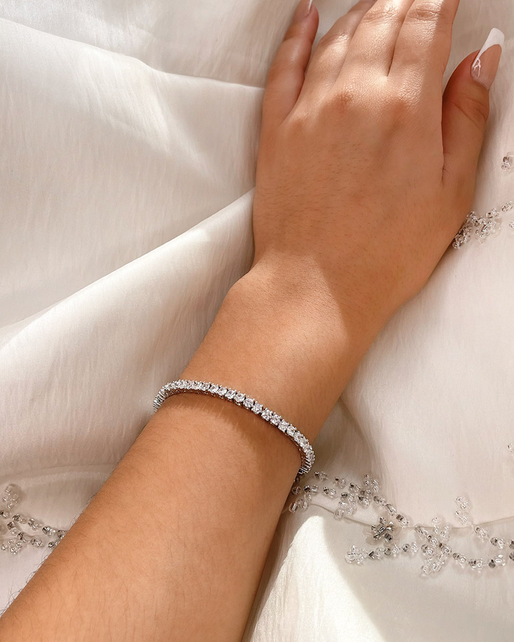 Valentina Silver bracelet — alternate view 2