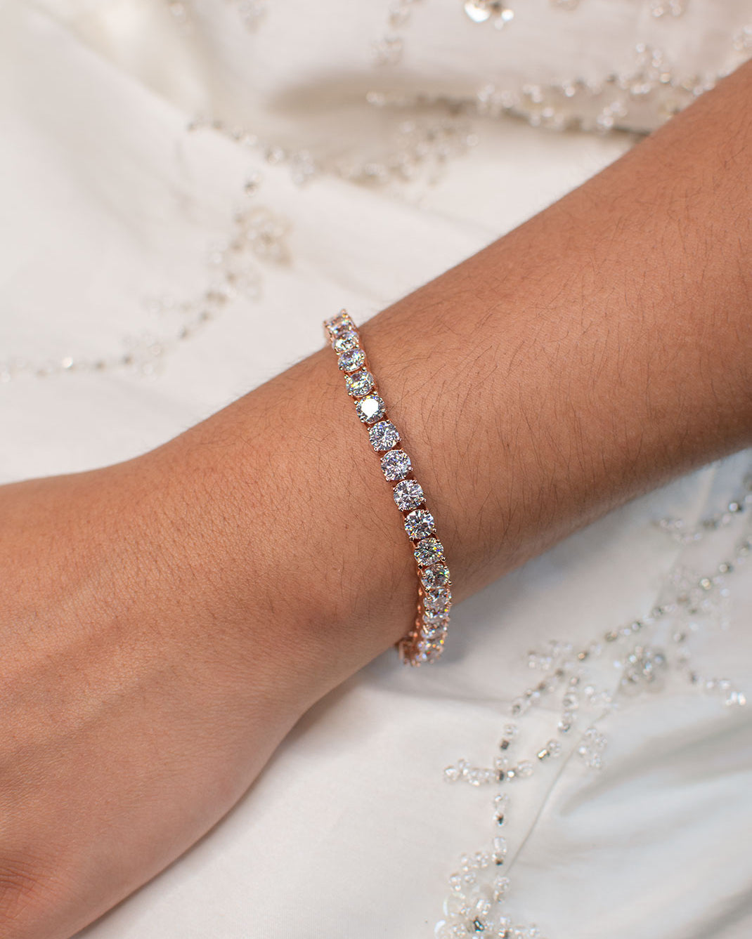 Polo Rose Gold bracelet by Windsor Bridal Jewellery