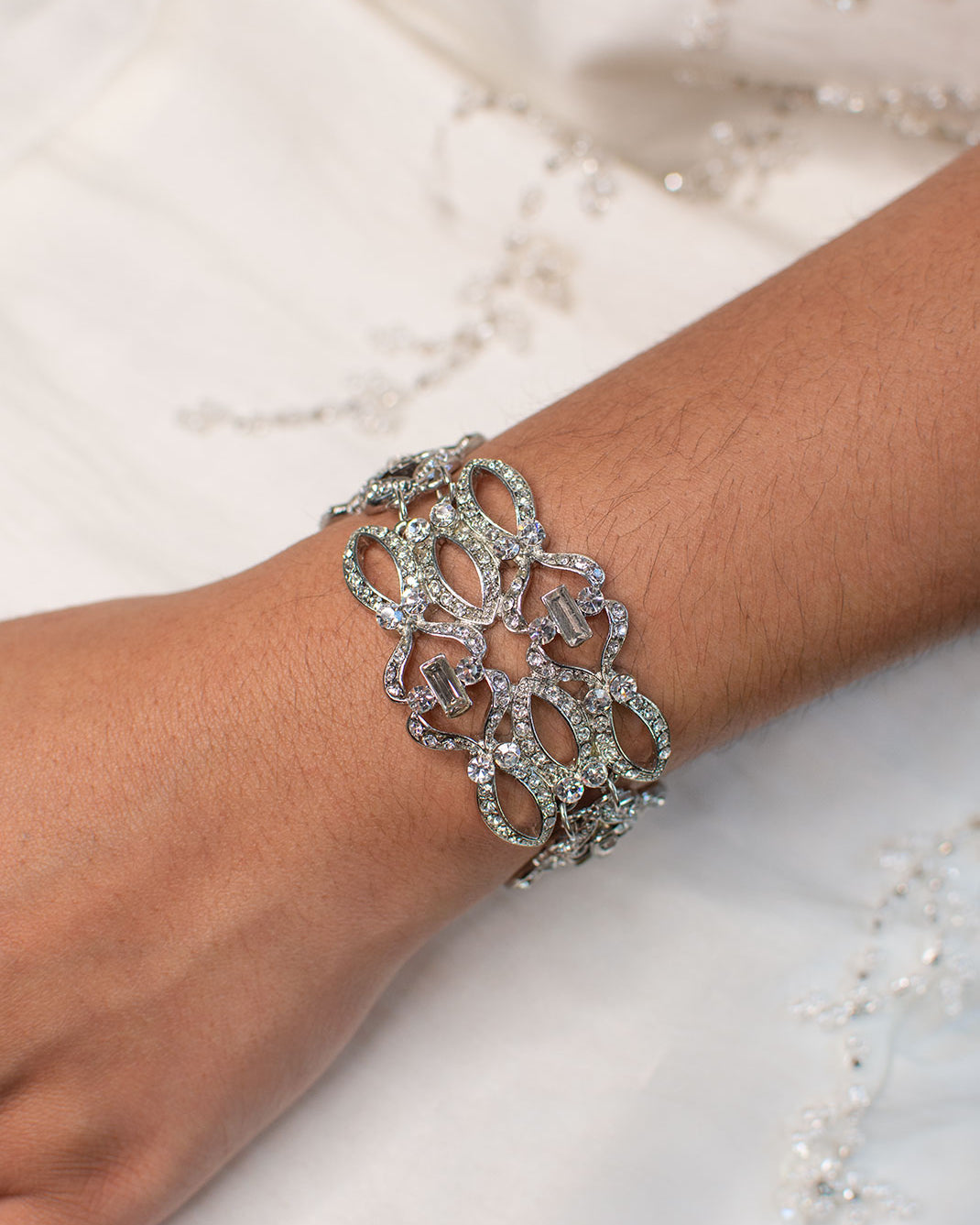 Mackenzie Silver bracelet by Windsor Bridal Jewellery