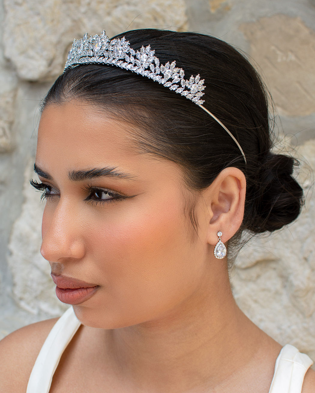 Sierra Silver bridal crown — alternate view 3