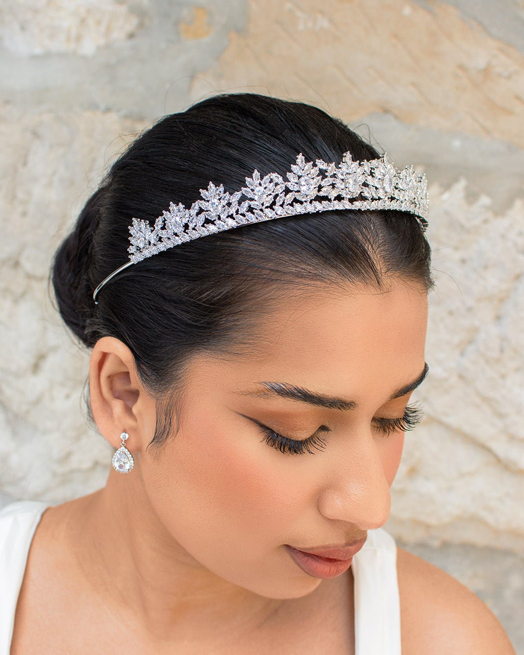 Sierra Silver crown by Windsor Bridal Jewellery
