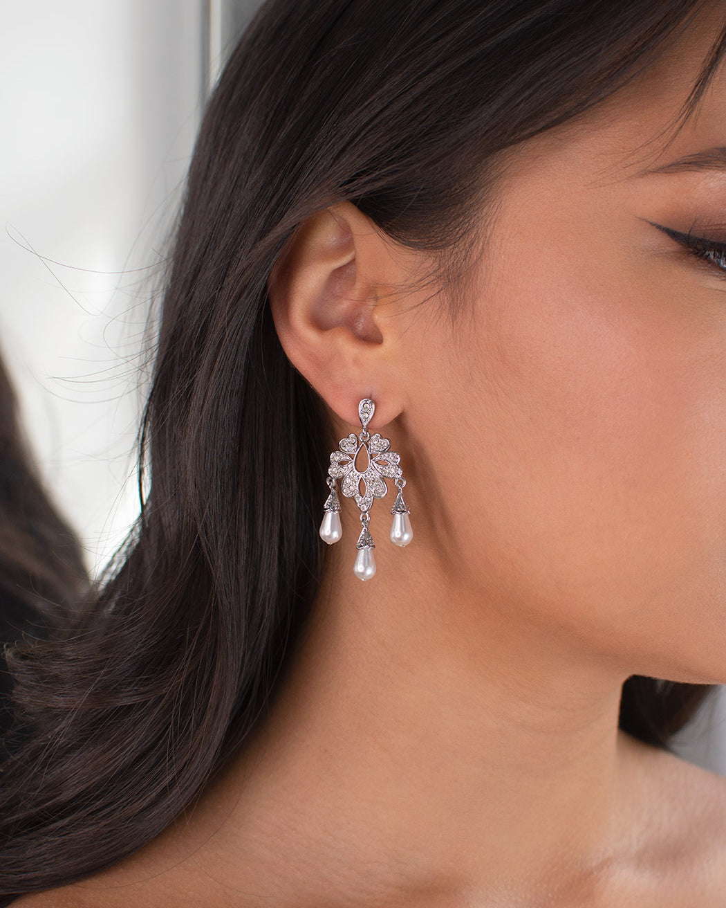 Etta earrings by Windsor Bridal Jewellery