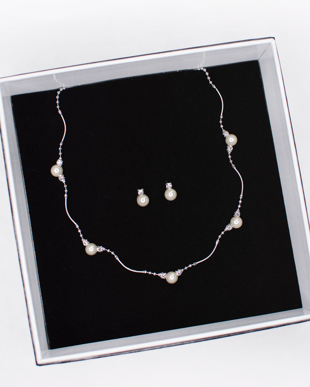 Gianna necklace and earring set — alternate view 2