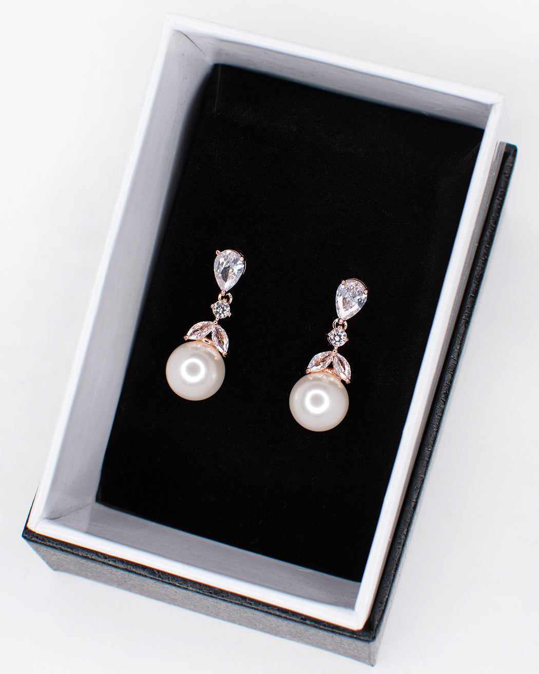 Betty Rose Gold bridal earrings — alternate view 5