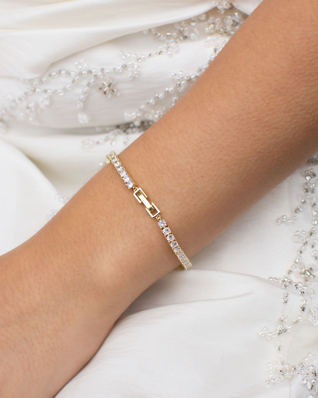 Valentina Gold bracelet — alternate view 2