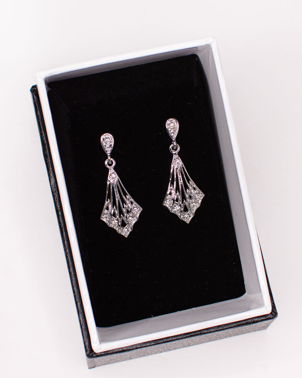 Marina bridal earrings — alternate view 2