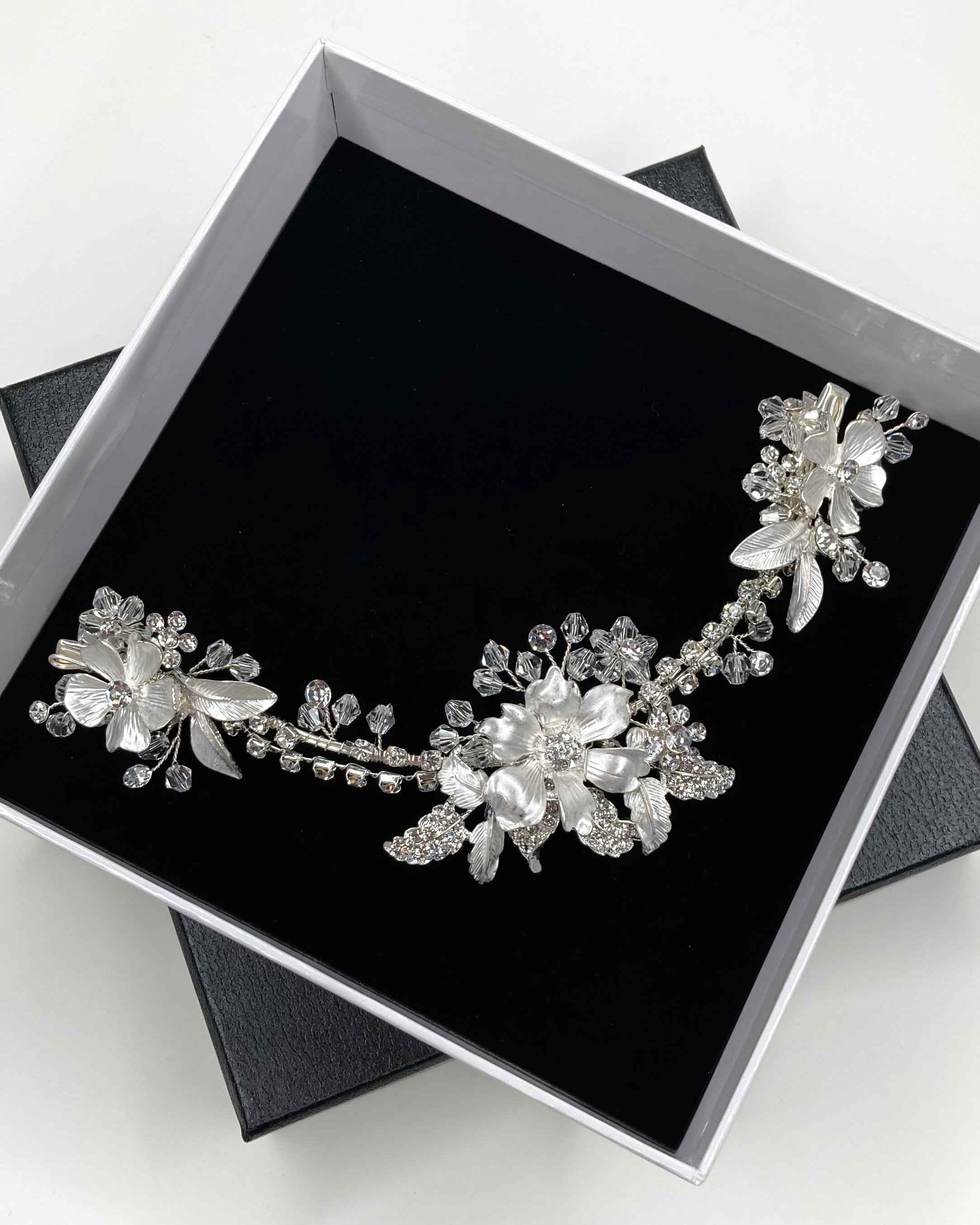 Astor Vine in Silver — alternate view 4