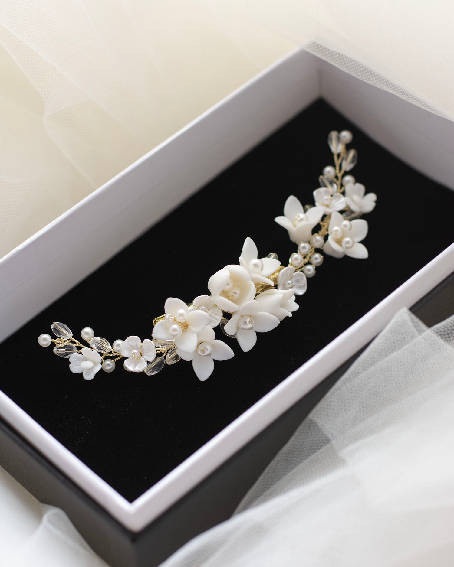 Callista Gold bridal comb — alternate view 2