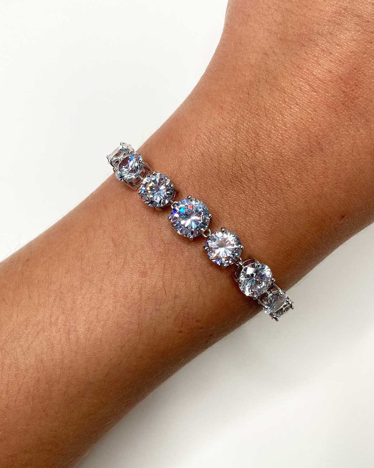 Fiona Silver bracelet by Windsor Bridal Jewellery