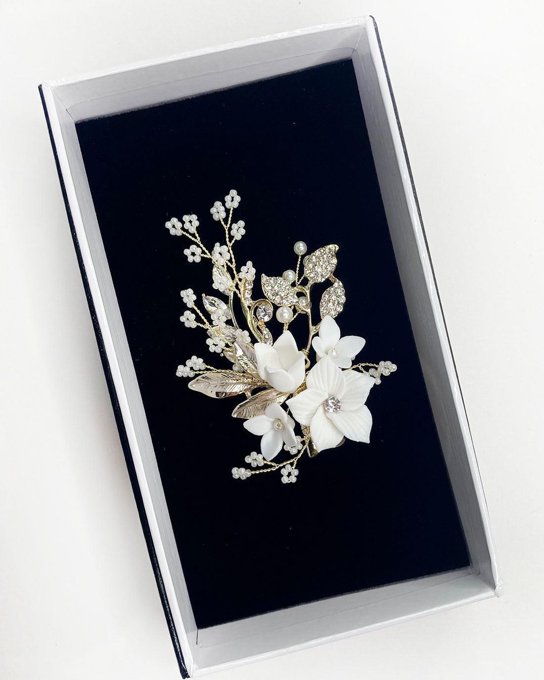Sophie Gold bridal comb — alternate view 3