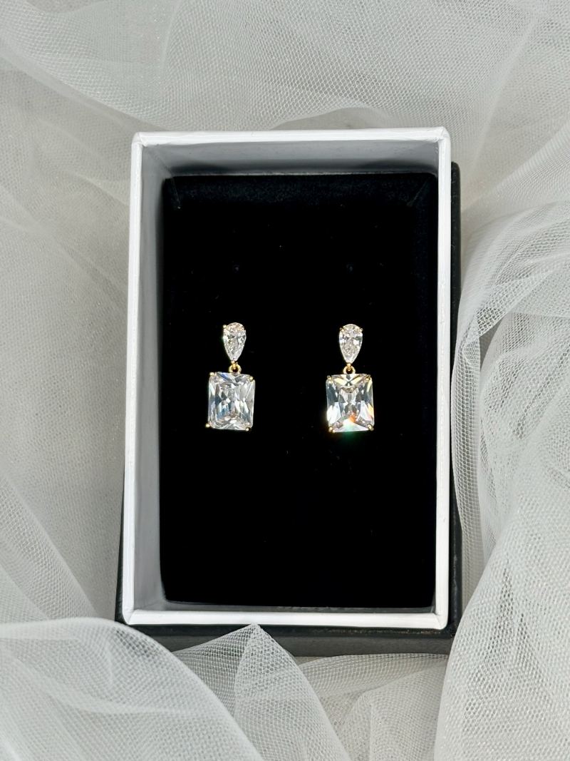 Monte Gold Bridal Earring by Windsor Bridal Jewellery